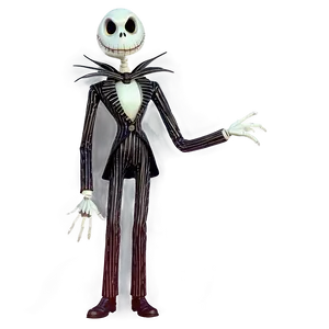 Vintage Jack Skellington PNG 8