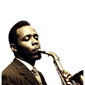 Vintage Jazz Album Cover Png Axk PNG image