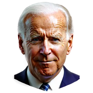 Vintage Joe Biden Face Png 06212024 PNG image