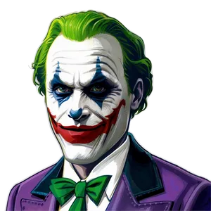 Vintage Joker Drawing PNG 59