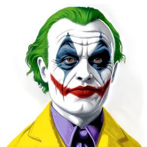 Vintage Joker Drawing Png Ltl61 PNG image