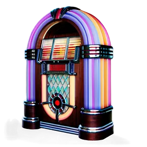Vintage Jukebox PNG Qlt6