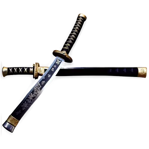 Vintage Katana PNG Mdt30 PNG