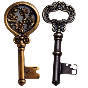Vintage Keys Png 76 PNG image