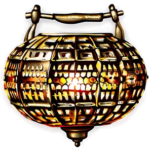 Vintage Lantern PNG 05242024