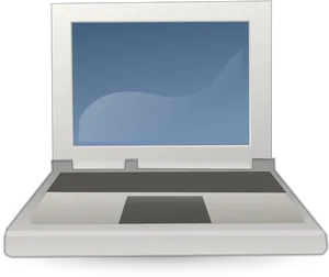 Vintage Laptop Illustration