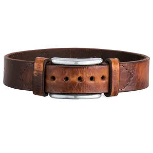 Vintage Leather Strap PNG 06272024
