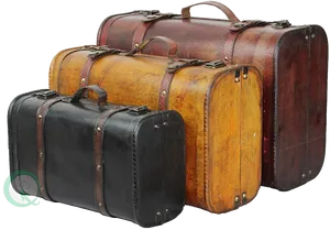 Vintage Leather Suitcases