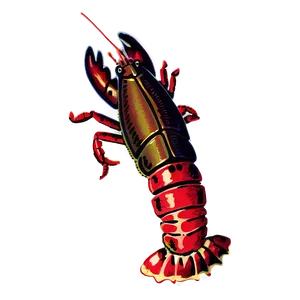 Vintage Lobster Png Pwf PNG image