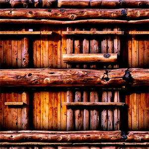 Vintage Log Cabin Structure Png Chg40 PNG image