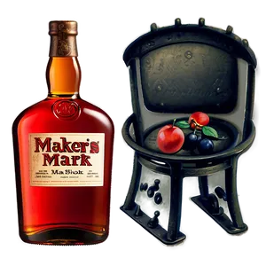 Vintage Makers Mark Label Png Jvp PNG image