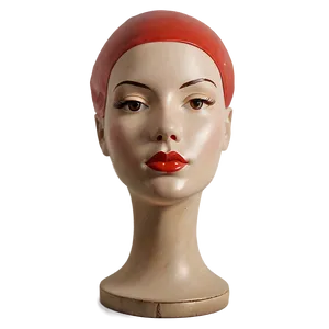 Vintage Mannequin Head Collection Png 44 PNG image