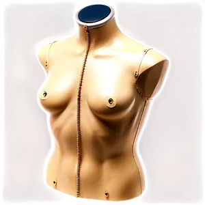 Vintage Mannequin Torso Png Mny PNG image