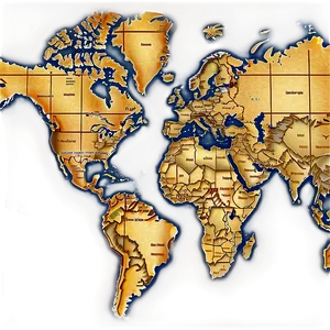 Vintage Map Png Fcl PNG image