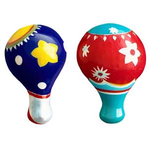 Vintage Maraca Collection PNG Bjy PNG
