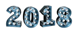 Vintage Marquee Lights2018 PNG