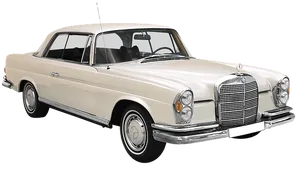 Vintage Mercedes Benz Coupe PNG image