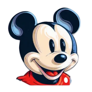 Vintage Mickey Mouse Drawing Png 05032024 PNG image