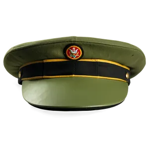 Vintage Military Hat PNG 06132024