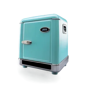 Vintage Mini Fridge Png Syw PNG image