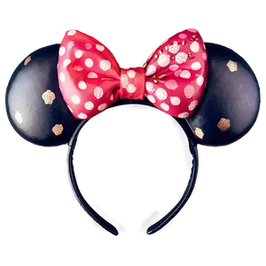 Vintage Minnie Mouse Ears Png Wfd61 PNG image