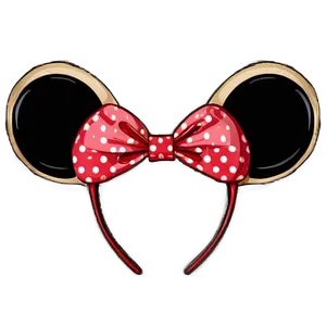 Vintage Mouse Ears Picture PNG Oub41 PNG