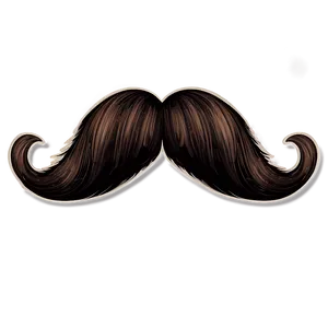 Vintage Mustache Style PNG 34