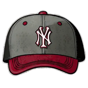 Vintage Ny Hat Graphic Png Hnw PNG image