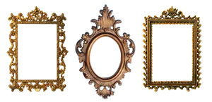 Vintage Ornate Frames Collection
