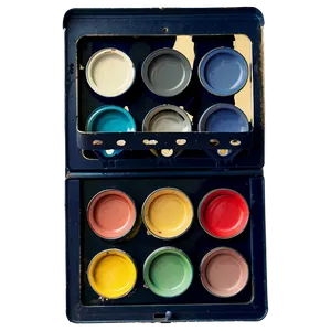 Vintage Paint Palette Png 28 PNG image