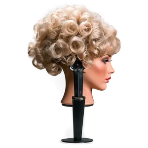 Vintage Perm Style PNG Lxn