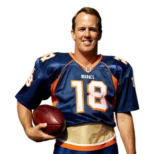 Vintage Peyton Manning Png 06252024 PNG image