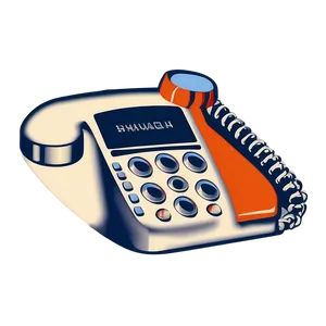 Vintage Phone Logo PNG Qrv42 PNG