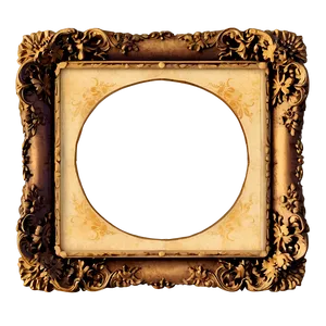 Vintage Photo Frame PNG Erd81