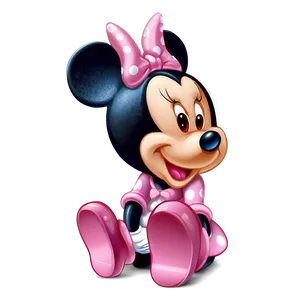 Vintage Pink Minnie Mouse Png 06212024 PNG image