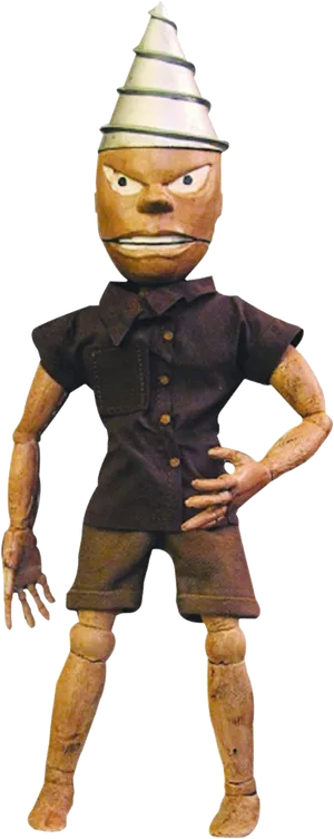 Vintage Pinocchio Puppet PNG