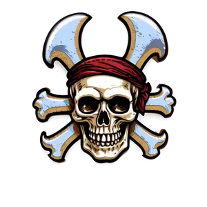 Vintage Pirate Emblem PNG Lmk77 PNG