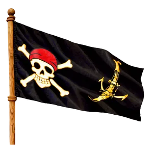 Vintage Pirate Flag Png 30 PNG image