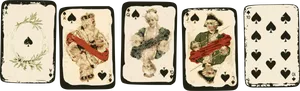 Vintage Playing Cards Set