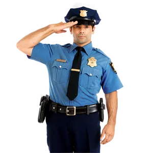 Vintage Police Officer Uniform PNG Pum78 PNG