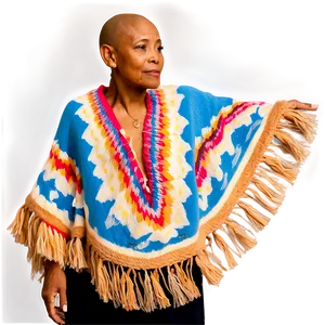 Vintage Poncho Rediscovered PNG Yis58 PNG