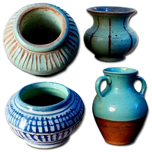 Vintage Pottery Finds PNG Wlj29 PNG