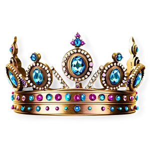 Vintage Princess Crown Png Jio PNG image