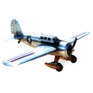 Vintage Propeller Plane Png Gqe PNG image