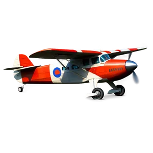 Vintage Propeller Plane Png Vqr PNG image