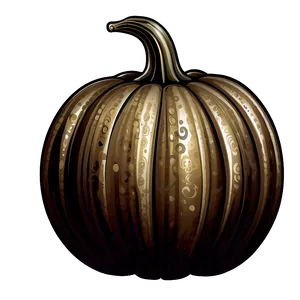 Vintage Pumpkin Clipart Png Uup28 PNG image