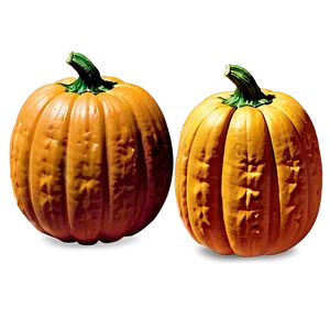 Vintage Pumpkin Outline Picture Png 23 PNG image