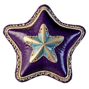 Vintage Purple Star Png 74 PNG image