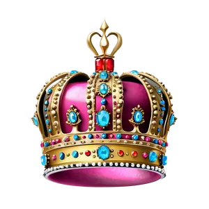 Vintage Queen Crown PNG Nma55 PNG