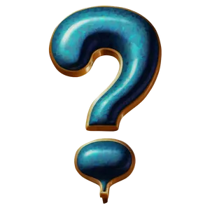 Vintage Question Mark Transparent Png 05262024 PNG image